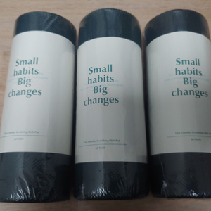 소소이지 이지 원데이 수세미 60매 x 3롤 일회용