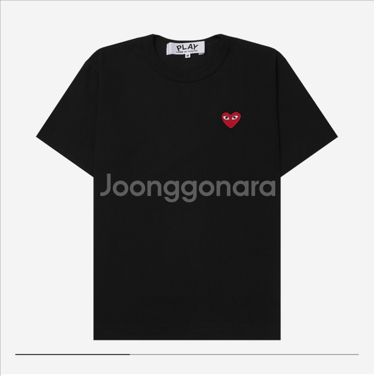 꼼데가르송 반팔 정품--0