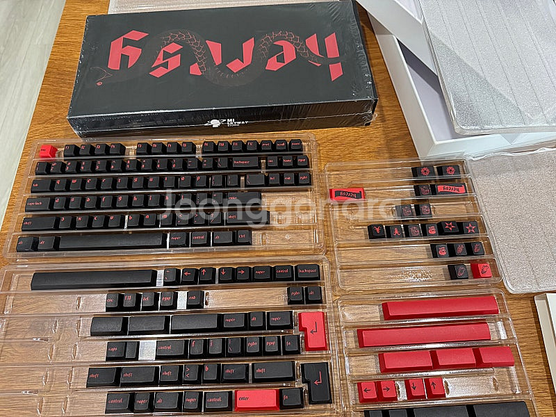 키캡 mw heresy 세트 b스탁, 노벨키 샌드--0