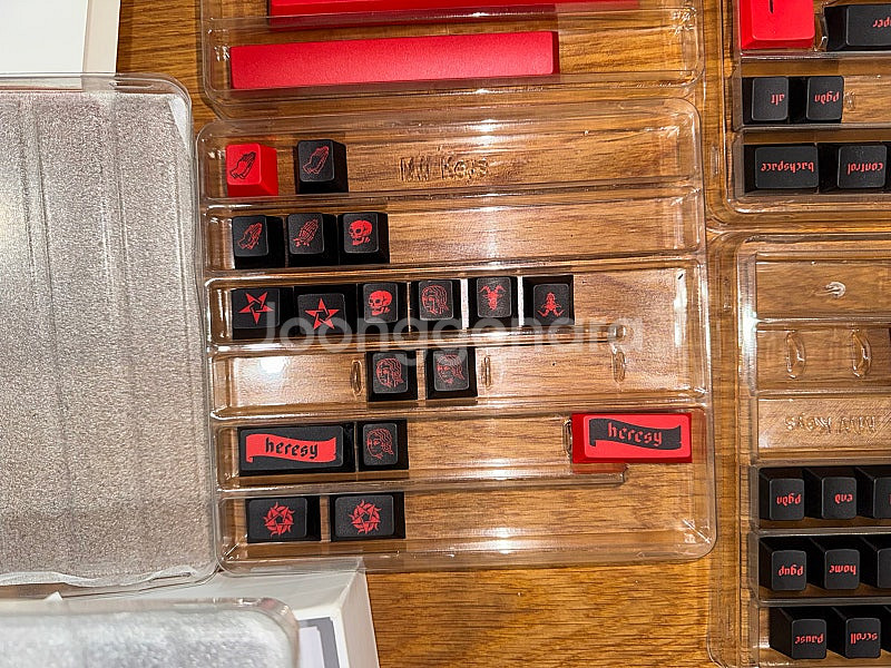 키캡 mw heresy 세트 b스탁, 노벨키 샌드--1