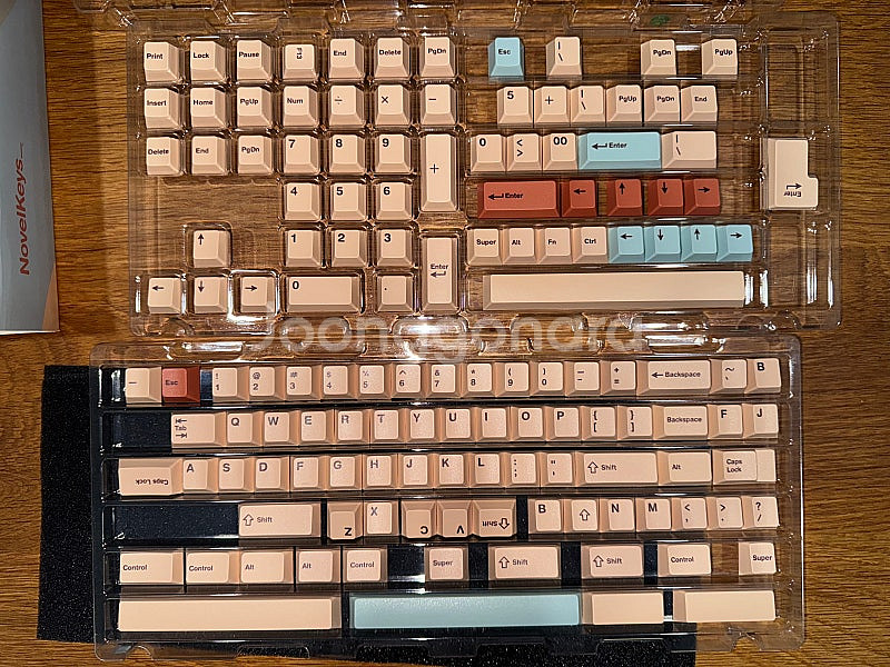 키캡 mw heresy 세트 b스탁, 노벨키 샌드--4