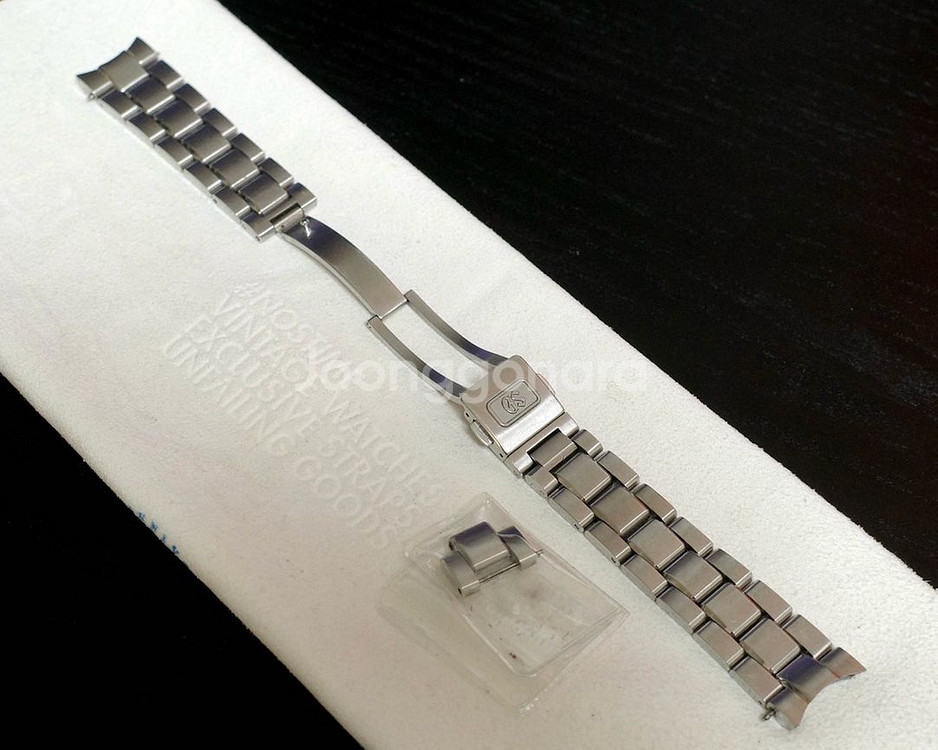 그랜드세이코 19mm 메탈 브레이슬릿 스트랩--1