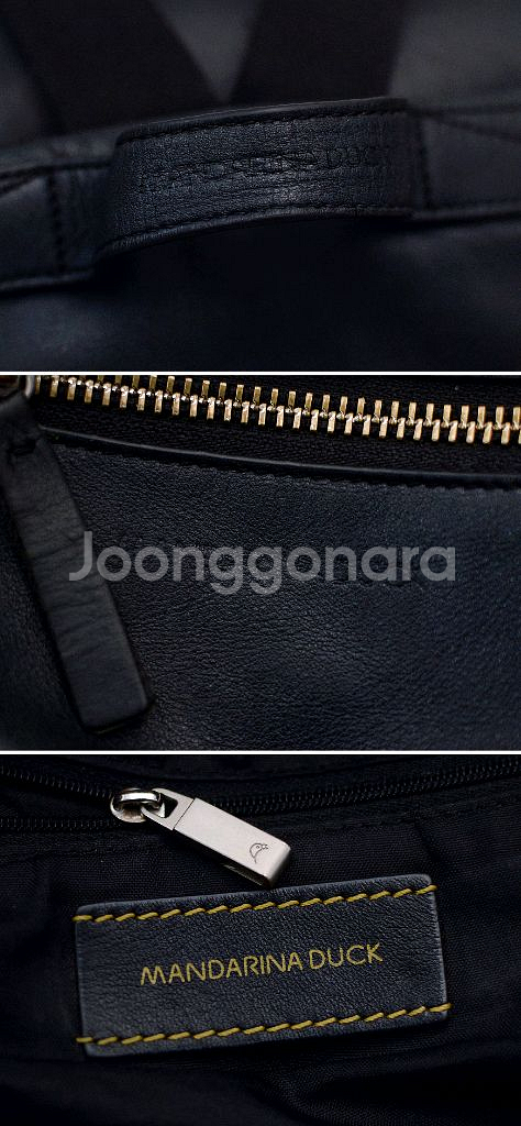 만다리나덕 MD 클래스 이태리 가죽 백팩 (최지우백팩)--9