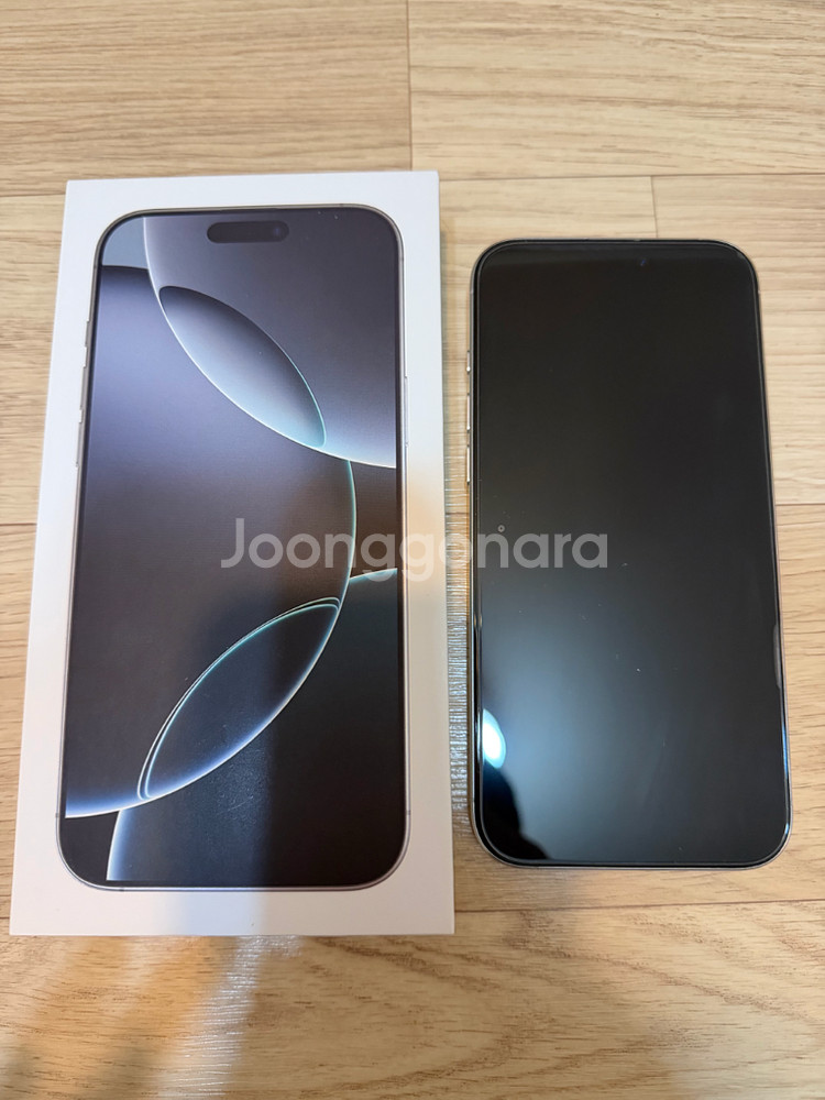 아이폰16 프로맥스 화이트 256GB 배터리수명 100--0