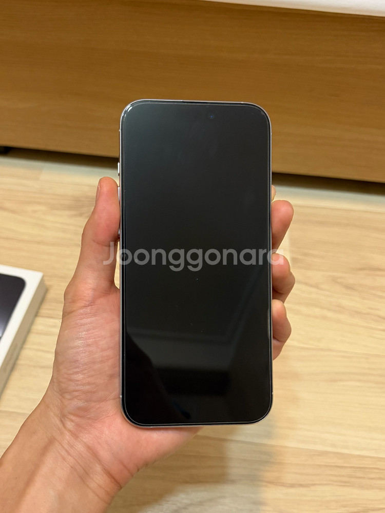 아이폰16 프로맥스 화이트 256GB 배터리수명 100--1