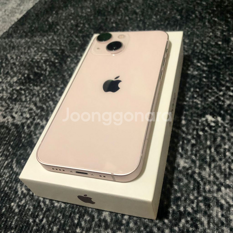 아이폰 13 mini 256GB 핑크 S급 판매합니다.--0