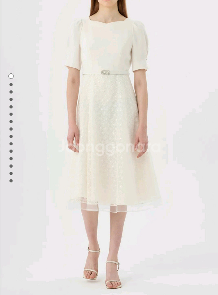 린 원피스 2부 드레스 피로연 원피스 브라이덜샤워--0