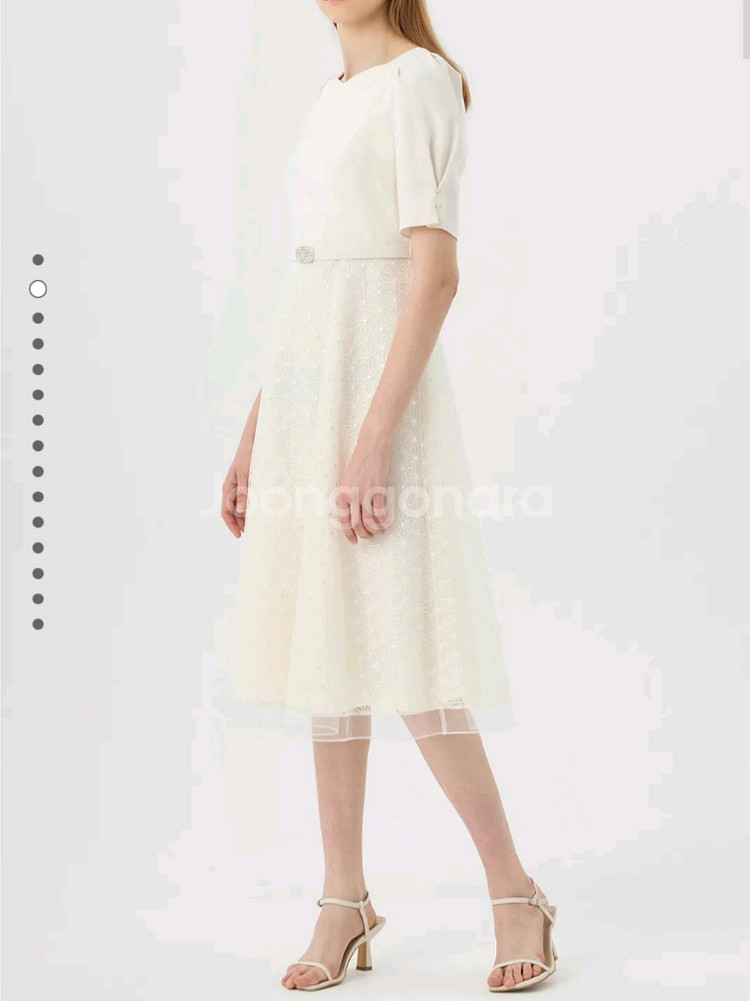 린 원피스 2부 드레스 피로연 원피스 브라이덜샤워--1