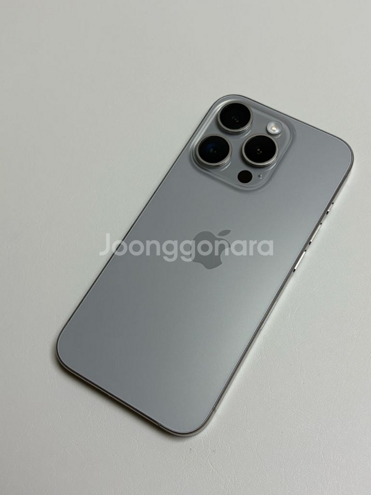 아이폰15 프로 내추럴티타늄 256GB / 애플케어플러--0