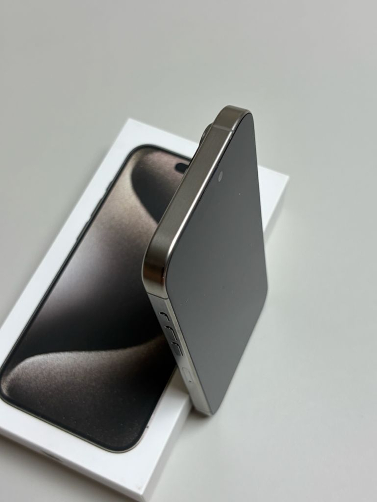 아이폰15 프로 내추럴티타늄 256GB / 애플케어플러 이미지