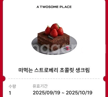 투썸 떠먹는 스트로베리 초콜릿 생크림--0