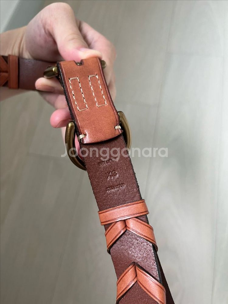 폴로랄프로렌 가죽벨트(xs)--2