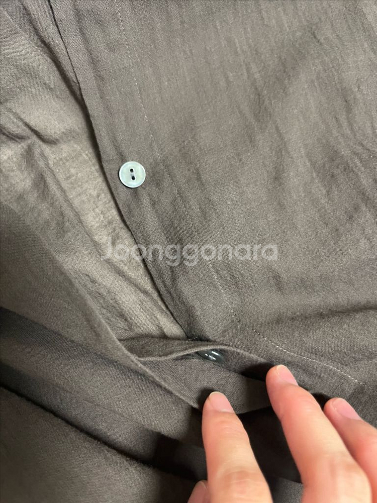 띠어리 100%면 블라우스(P)--2