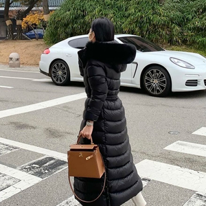 어라운드율 롱패딩(아담)