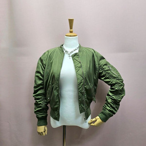 버쉬카 Bershka 셔링 항공점퍼 블루종