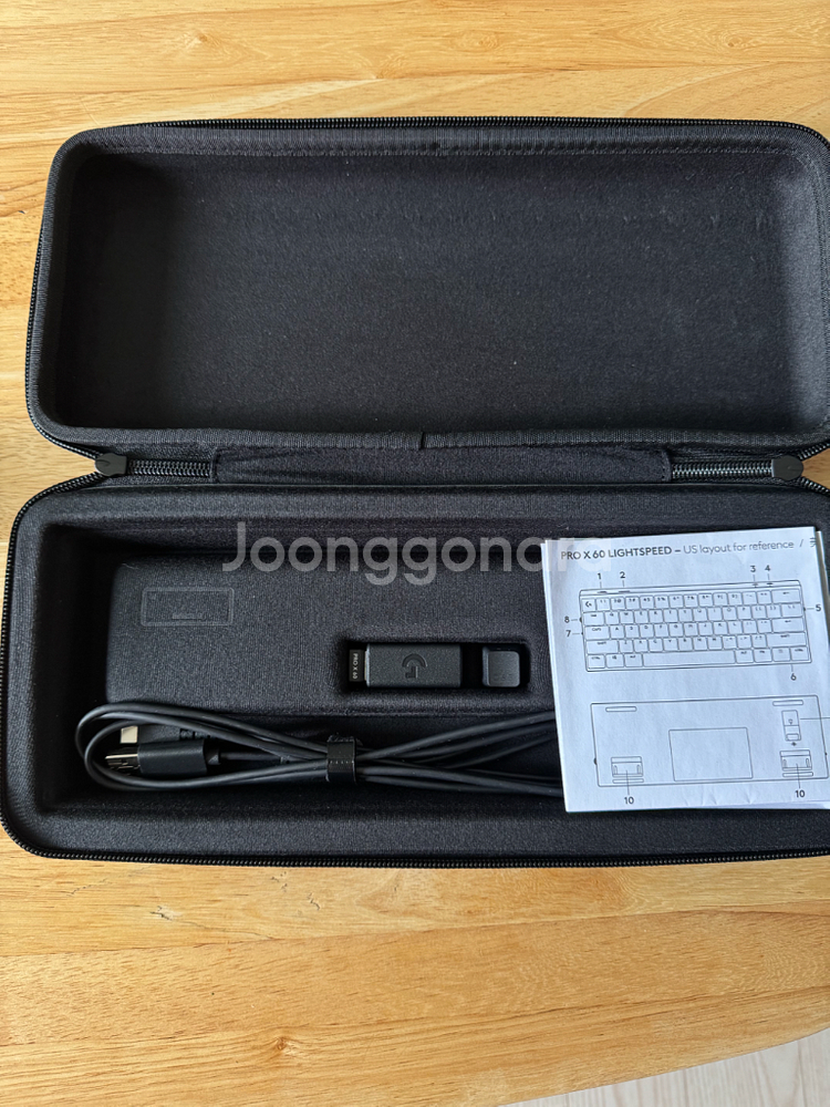 로지텍] 유,무선 블루투스 기계식키보드 PRO X 60--2