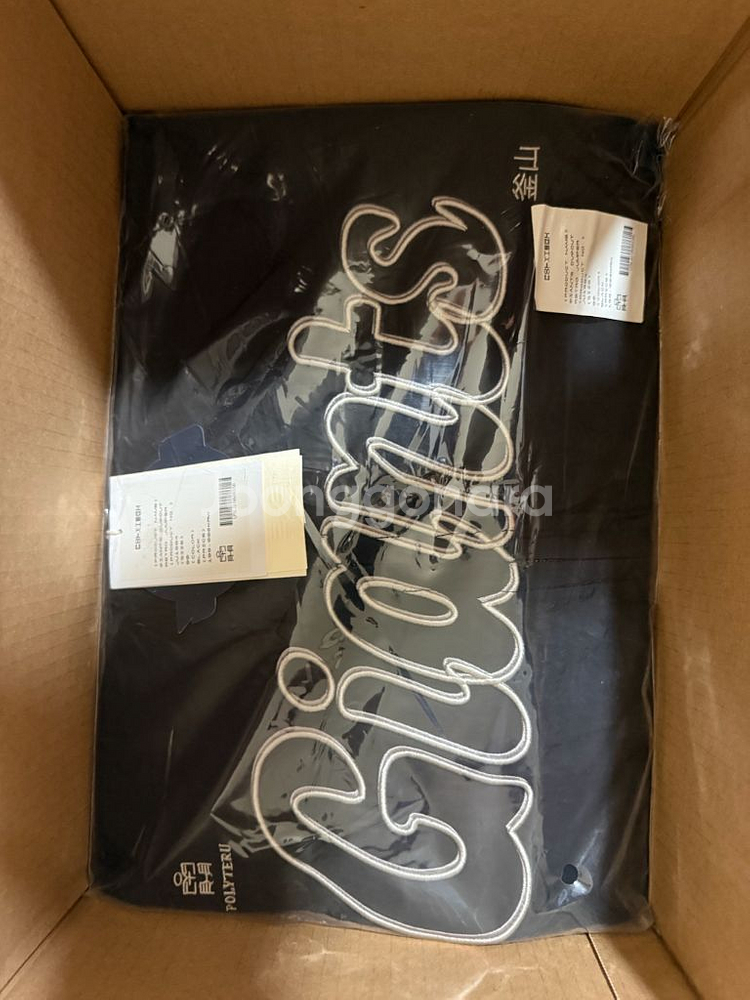 [S,M,XL]폴리테루 롯데 자이언츠 점퍼 블랙 새상품--0