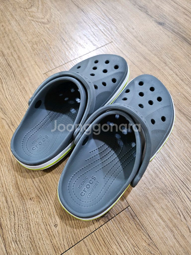 크록스 바야밴드 그레이 w8 245 - 250--1