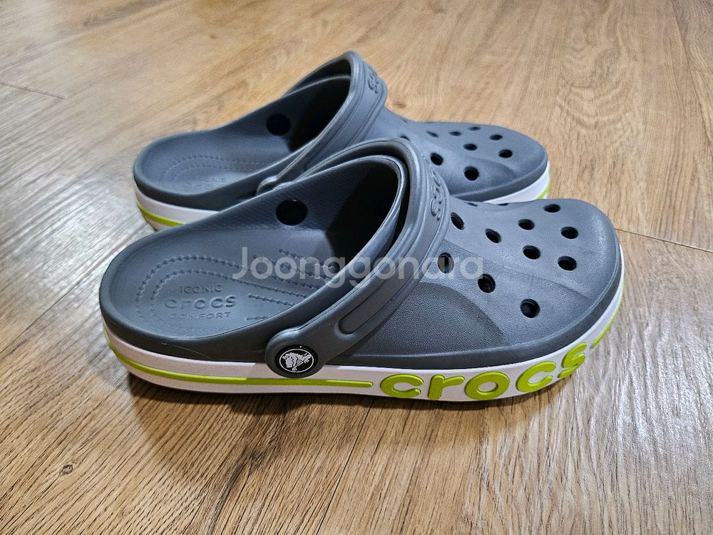 크록스 바야밴드 그레이 w8 245 - 250--4
