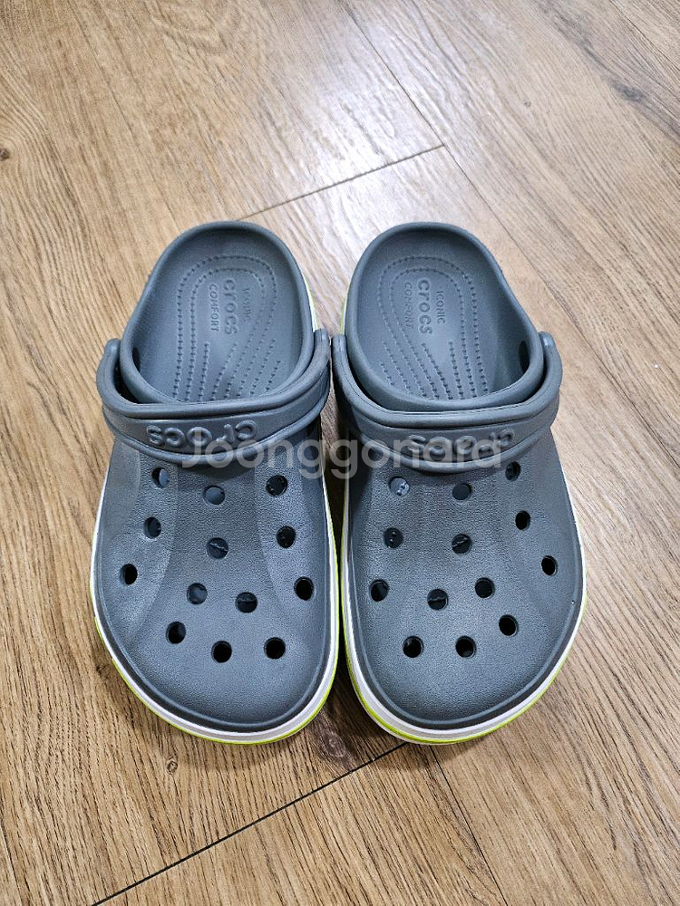 크록스 바야밴드 그레이 w8 245 - 250--0