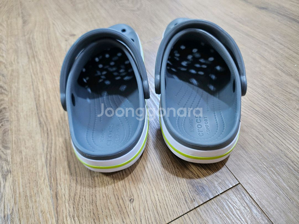 크록스 바야밴드 그레이 w8 245 - 250--3