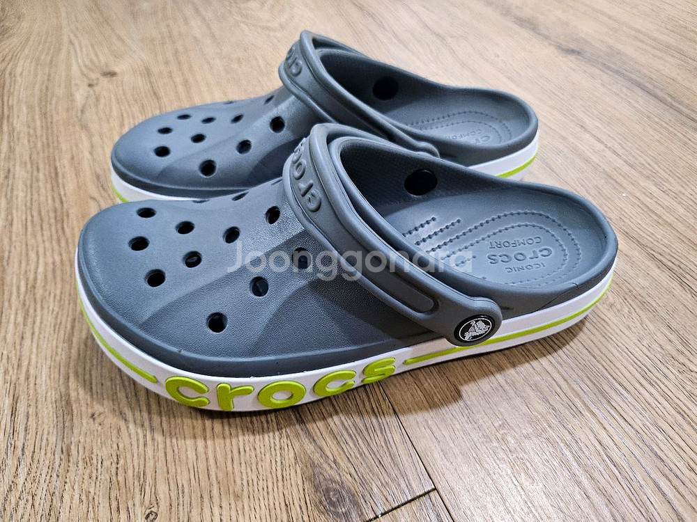 크록스 바야밴드 그레이 w8 245 - 250--2