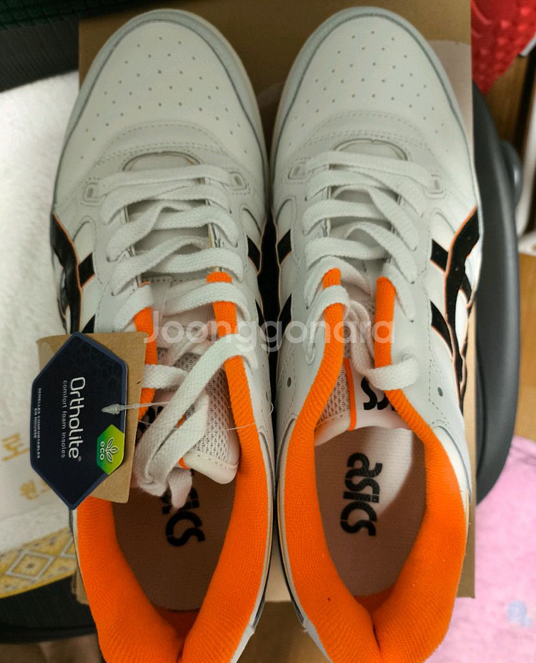 새상품 아식스 ex89 화이트 하바네로 280mm--1