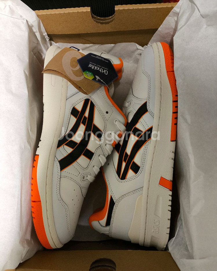 새상품 아식스 ex89 화이트 하바네로 280mm--2