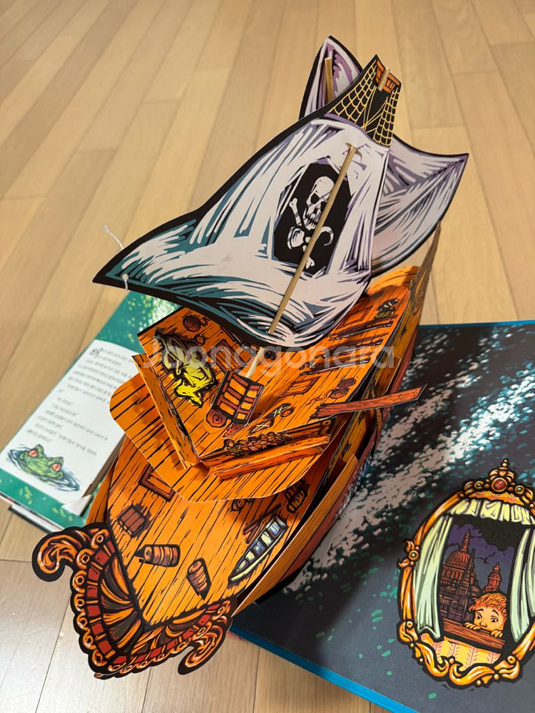 피터팬 팝업북 오디오CD포함--7