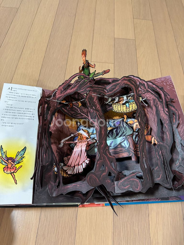 피터팬 팝업북 오디오CD포함--4