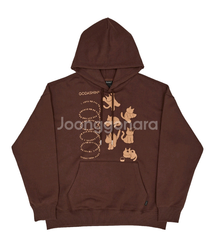 (새상품)고다신 고양이백서 후드티 M사이즈--1