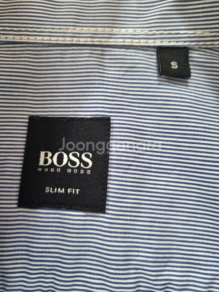 95)휴고보스(HUGO BOSS)스트라이프셔츠남방--3