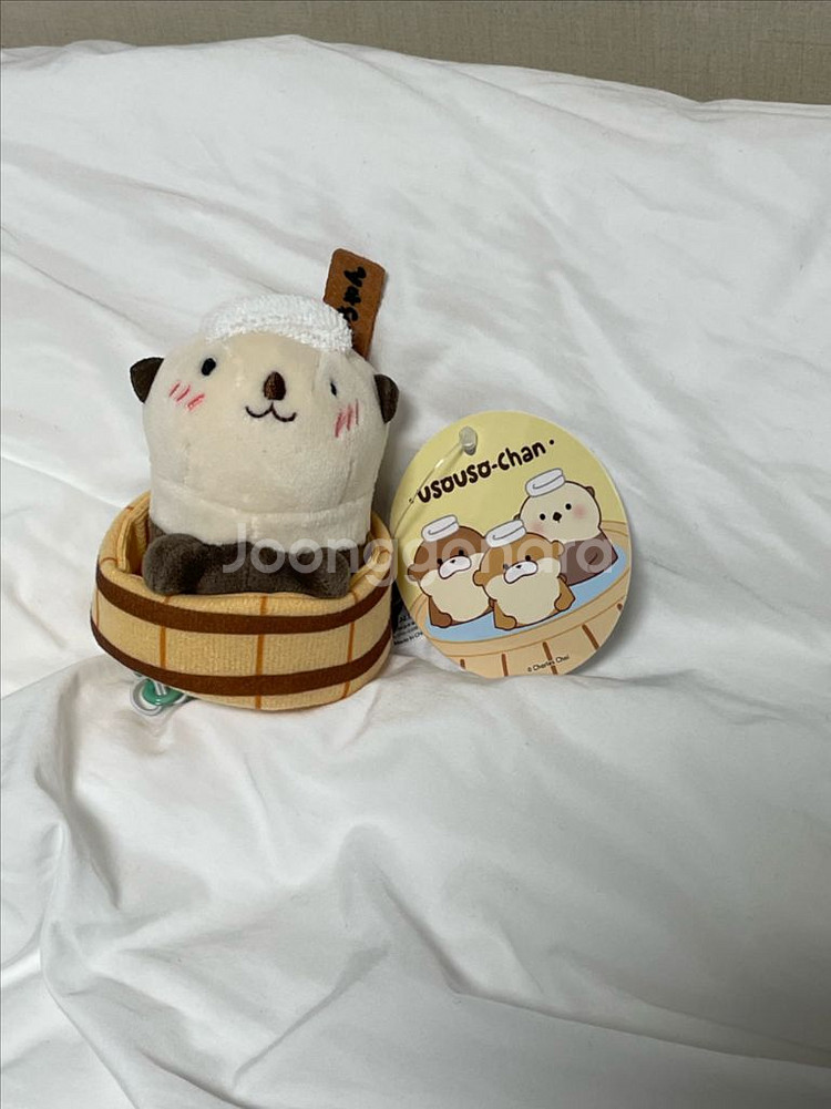 우소우소짱 온천 해달 인형키링 새상품(정품)--0