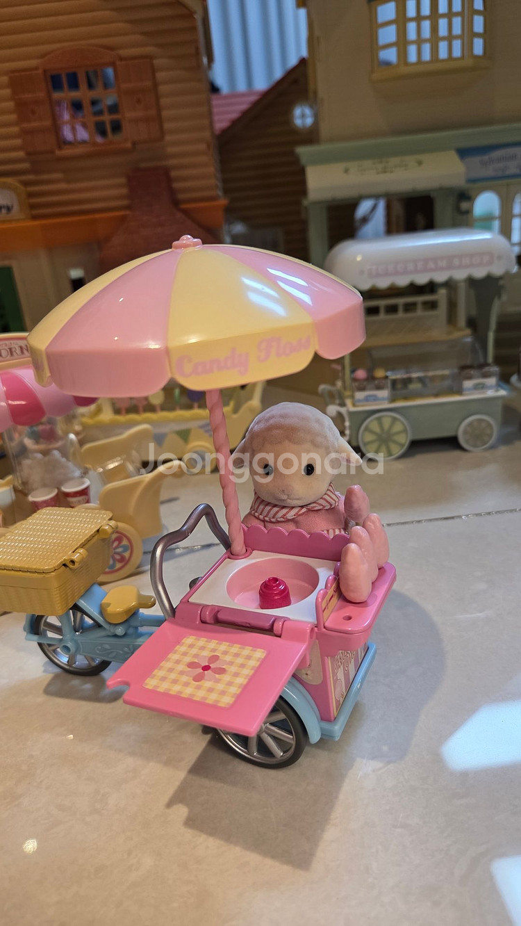 실바니안 양카트(솜사탕),팝콘,아이스크림,캔디카트--0