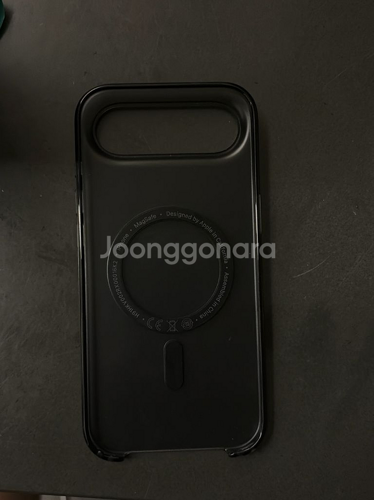 아이폰 에어 정품 맥세이프케이스 (섀도)--1