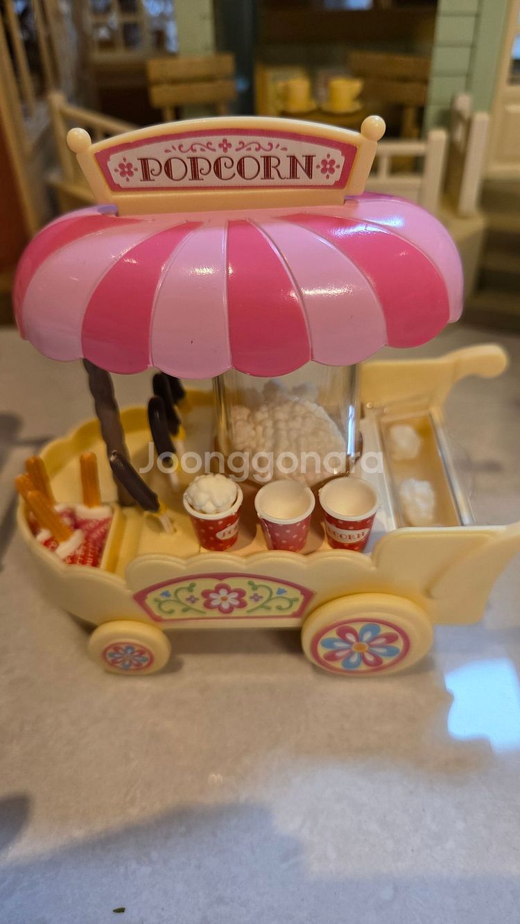 실바니안 양카트(솜사탕),팝콘,아이스크림,캔디카트--1