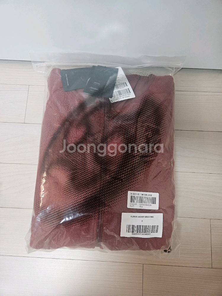 산산기어 플리스 후리스 Fleece Brick Red--3