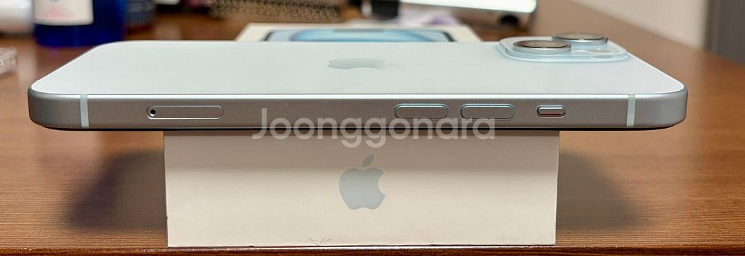 아이폰15 블루 128GB 판매합니다--3