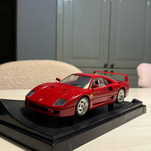 1:18 핫휠 페라리 f40 다이캐스트 자동차 모형