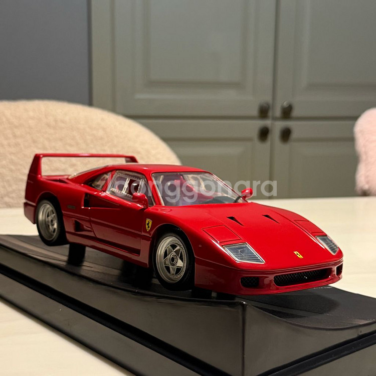 1:18 핫휠 페라리 f40 다이캐스트 자동차 모형--4