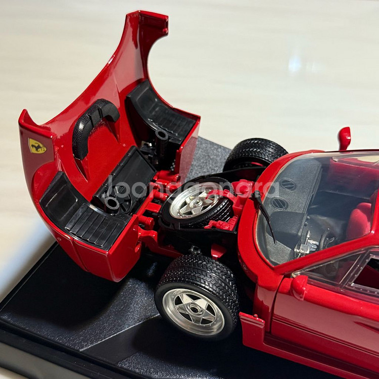 1:18 핫휠 페라리 f40 다이캐스트 자동차 모형--5