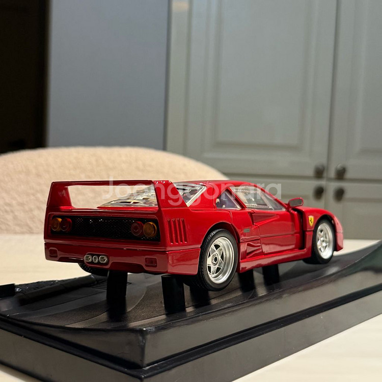 1:18 핫휠 페라리 f40 다이캐스트 자동차 모형--3