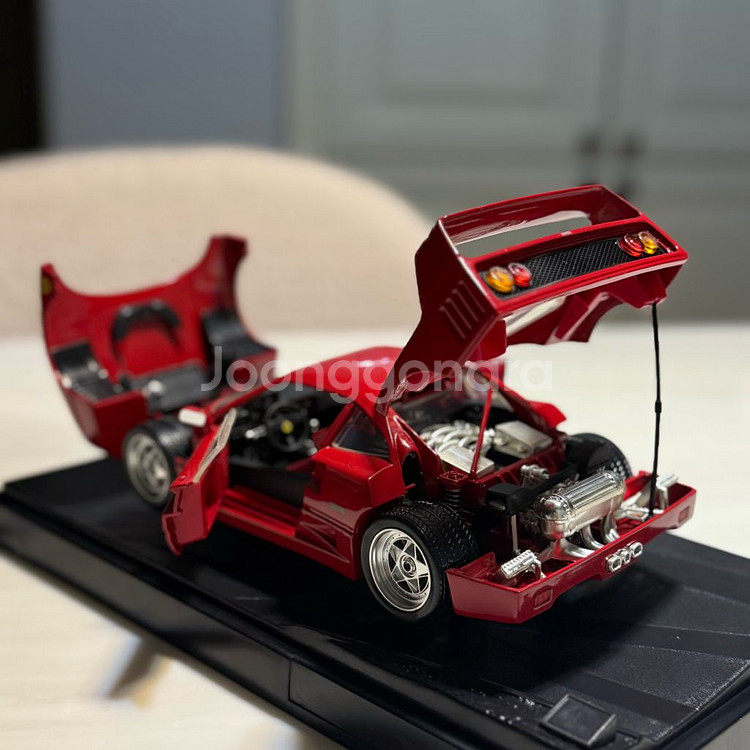 1:18 핫휠 페라리 f40 다이캐스트 자동차 모형--8