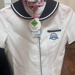 하길고 여자 하복 블라우스 88 판매 ( 새 거)