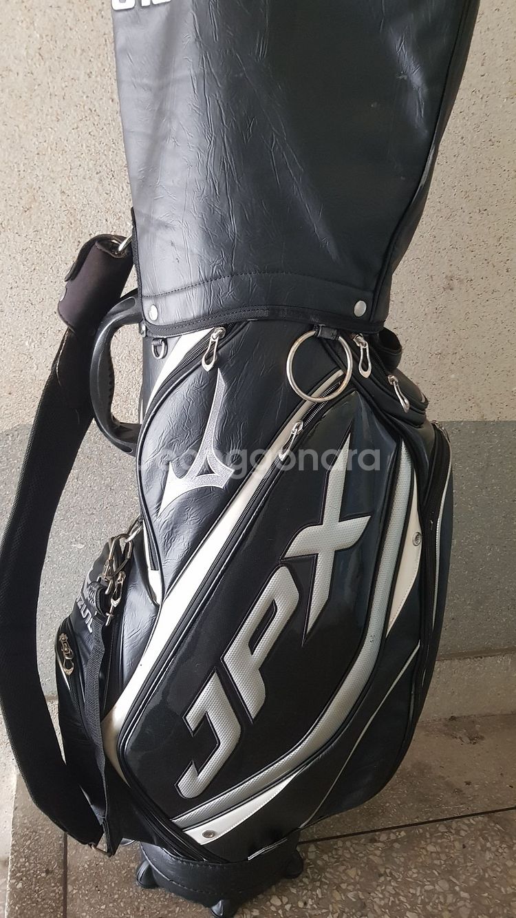 미즈노 MIZUNO JPX 골프백 검정 캐디백 팝니다--0