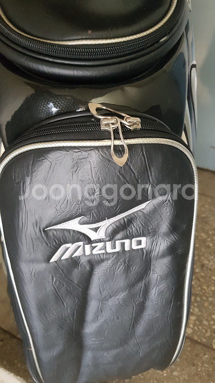 미즈노 MIZUNO JPX 골프백 검정 캐디백 팝니다--3