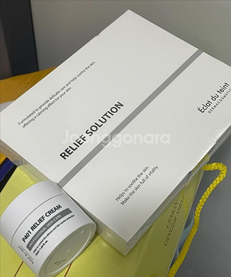 에끌라뒤땅 릴리프 앰플+크림 (트러블라인)--0