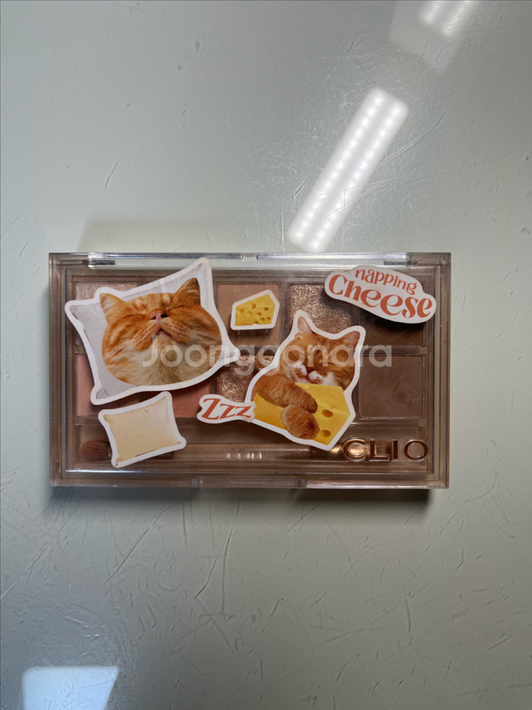 클리오 프로 아이 팔레트 19 낮잠자는 치즈--0