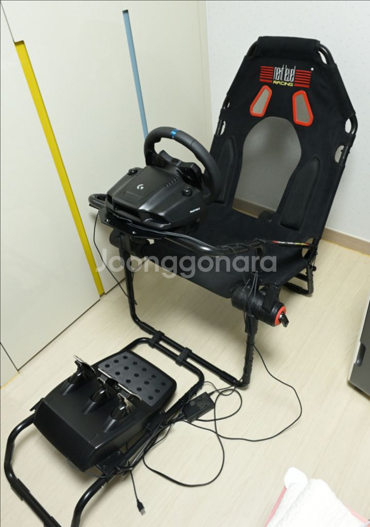로지텍 g923 레이싱휠 번들 + GT LITE 거치대--0