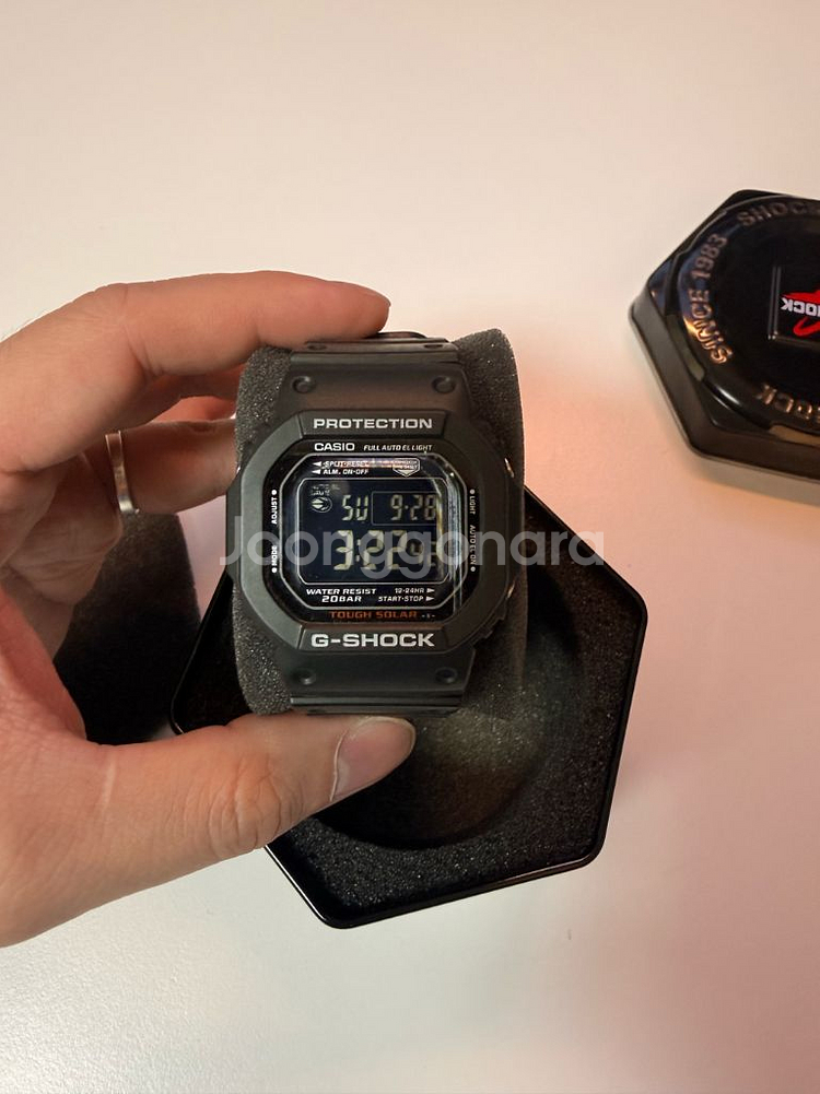 지샥 레어 G-5600 불꽃 반전액정--0